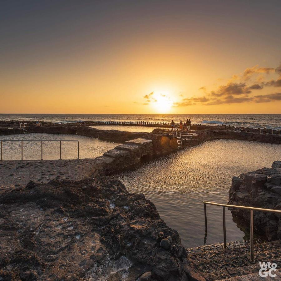 Casa Panchita -Maravillosas Vistas Al Mar Y Montana Agaete  Bagian luar foto